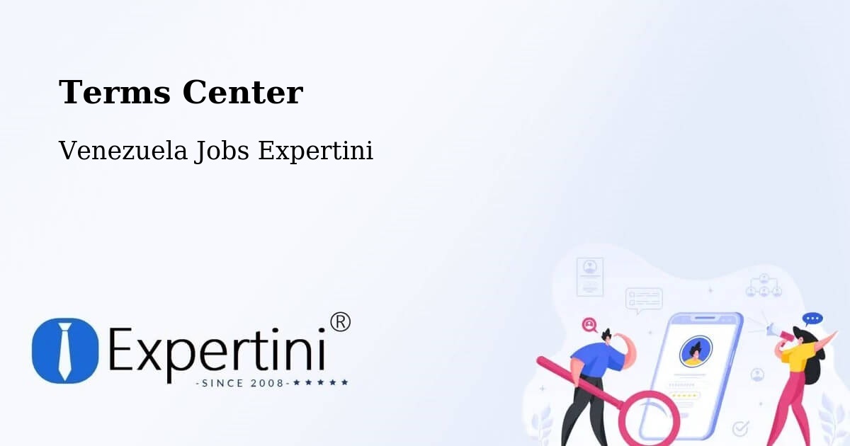 Terms of Service – El Vigía - Venezuela Jobs Expertini